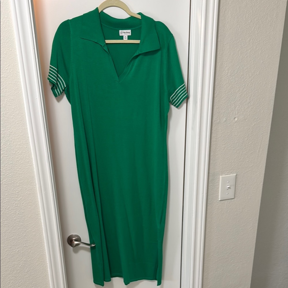 Green Polo Dress